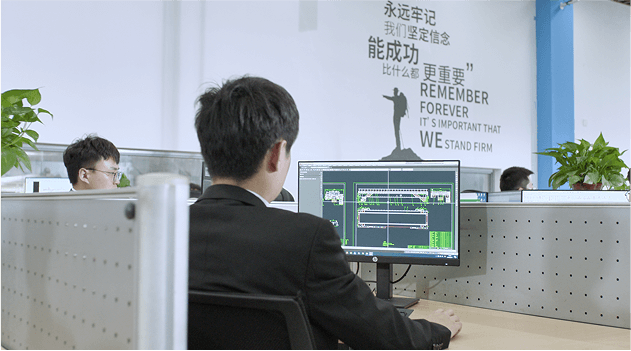 Weihua engineers designing a customized crane solution