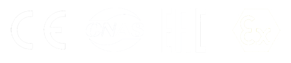 CE, CNAS, EAC and ATEX certification marks