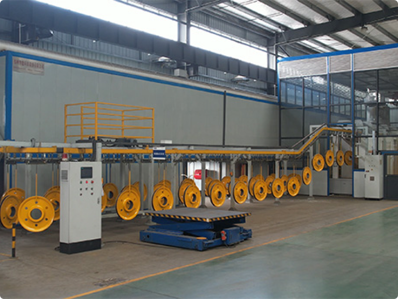 Automatic painting line