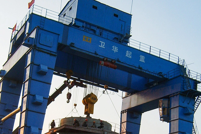 Gantry Crane With Hook For Project-2