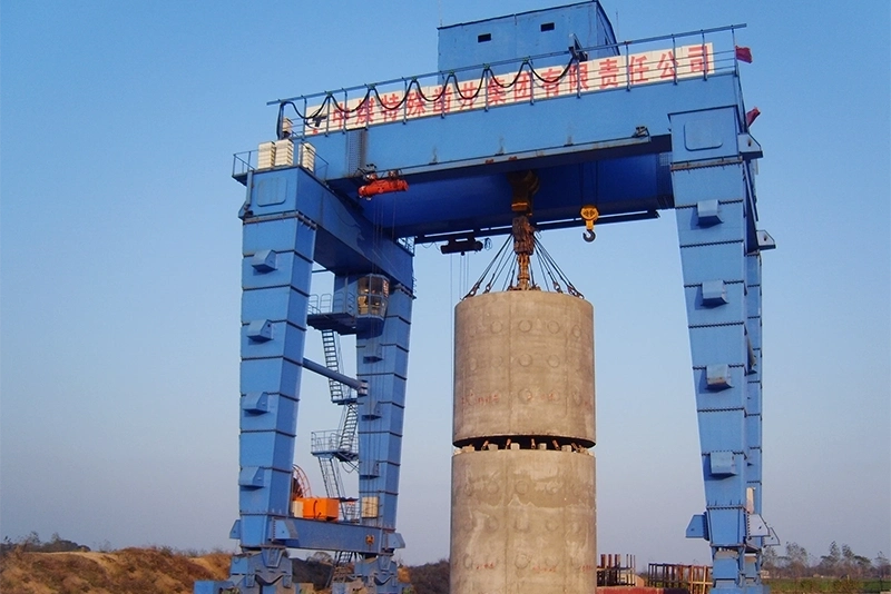 Gantry Crane With Hook For Project-3