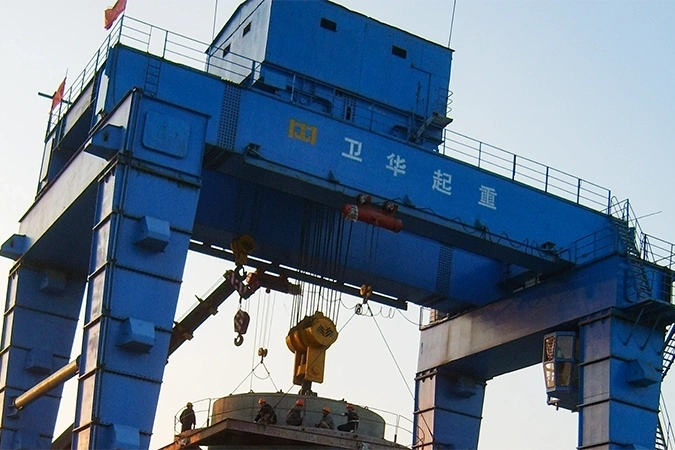 Gantry Crane With Hook For Project-4