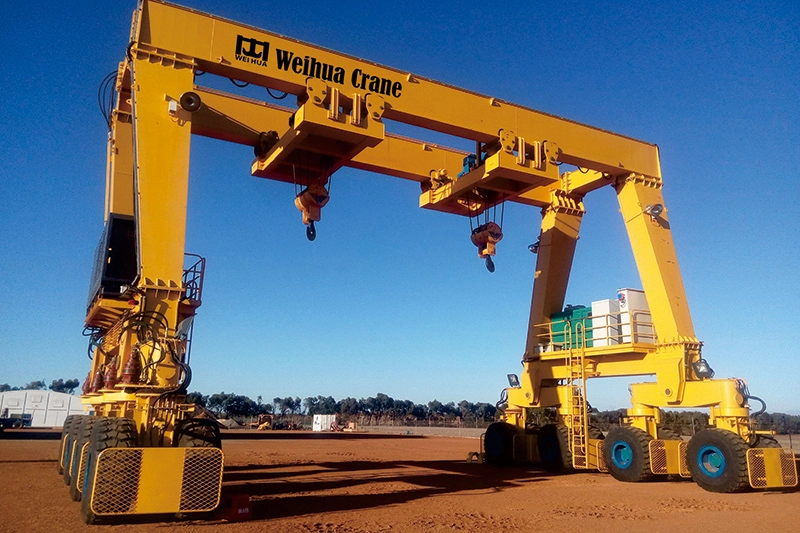 Rubber Tyred Gantry Crane-2