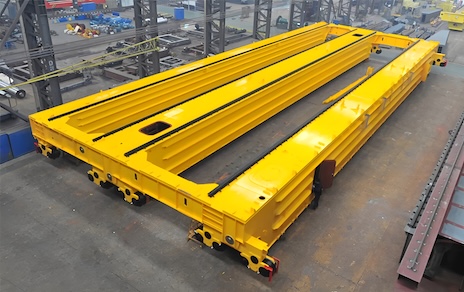 Gantry crane engineering view