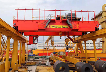 160 Ton overhead crane for Ukraine Mining Company