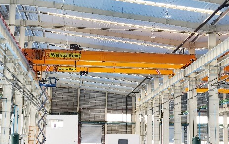 Gantry crane engineering view
