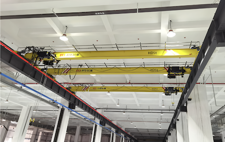 Gantry crane engineering view