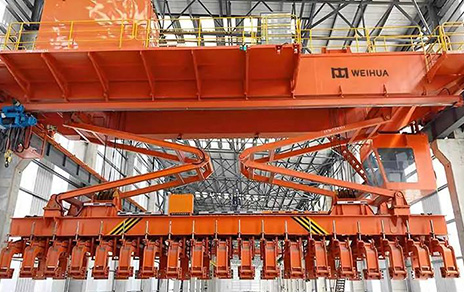 Anode Carbon Block Overhead Stacker Crane-2