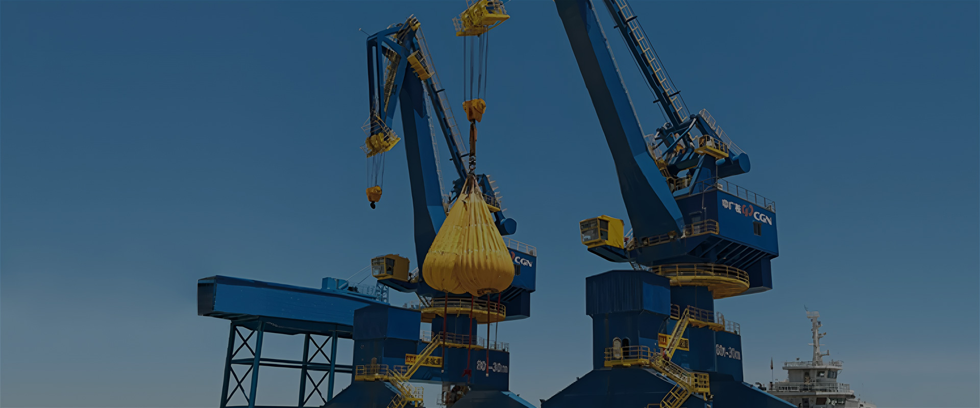 Dock Portal Slewing Crane