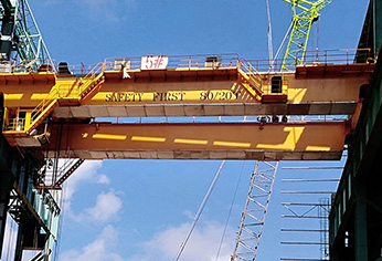 Overhead Cranes for SAMSUNG Shipyard