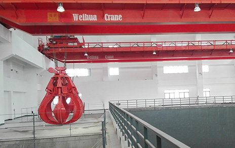 QZ Grab Overhead Crane for Waste Handling-4
