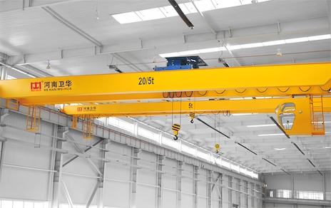 QD Double Girder Hook Overhead Crane-4